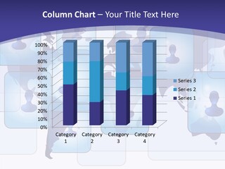 Business Globe People PowerPoint Template