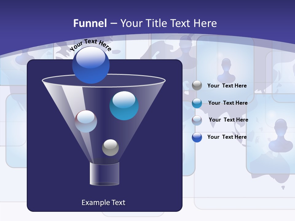 Business Globe People PowerPoint Template