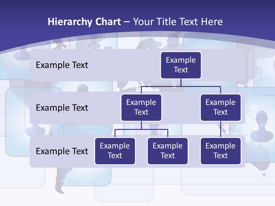Business Globe People PowerPoint Template