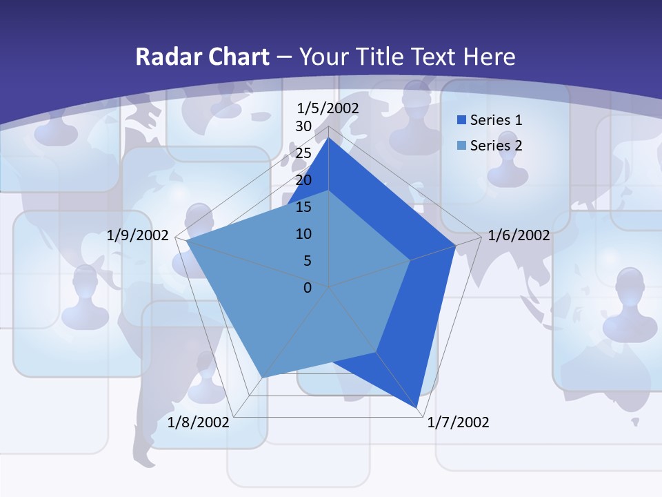Business Globe People PowerPoint Template