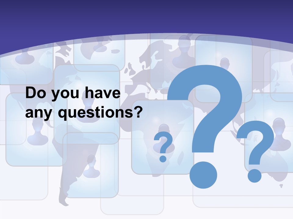 Business Globe People PowerPoint Template