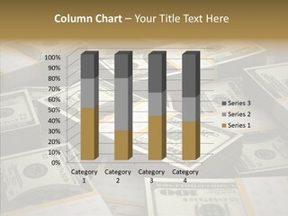 Number One Hundred Dollar Bill Billions PowerPoint Template