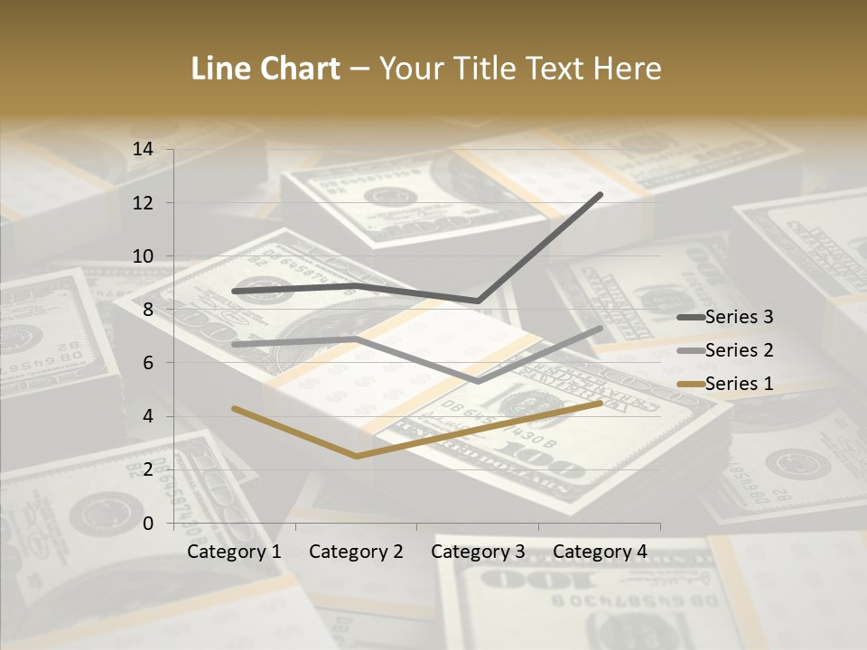 Number One Hundred Dollar Bill Billions PowerPoint Template