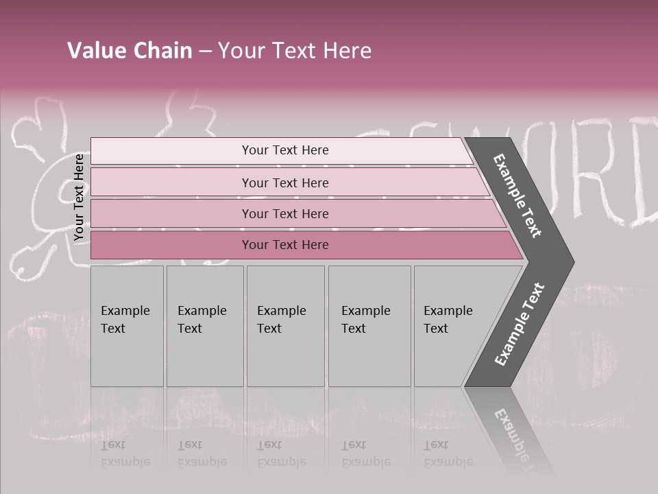 Encryption Chalkboard Hacker PowerPoint Template