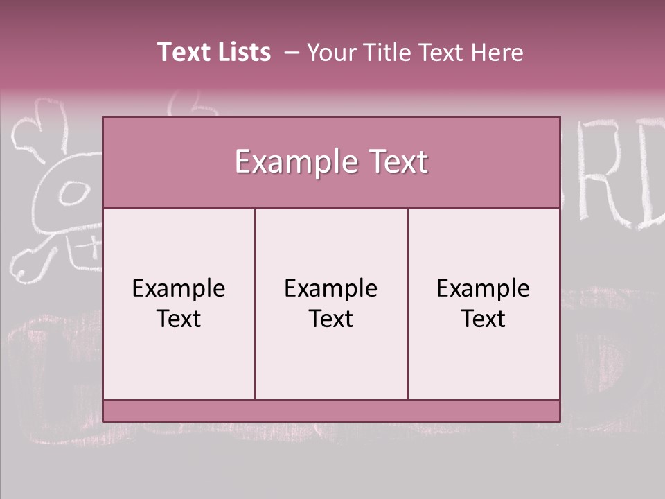 Encryption Chalkboard Hacker PowerPoint Template