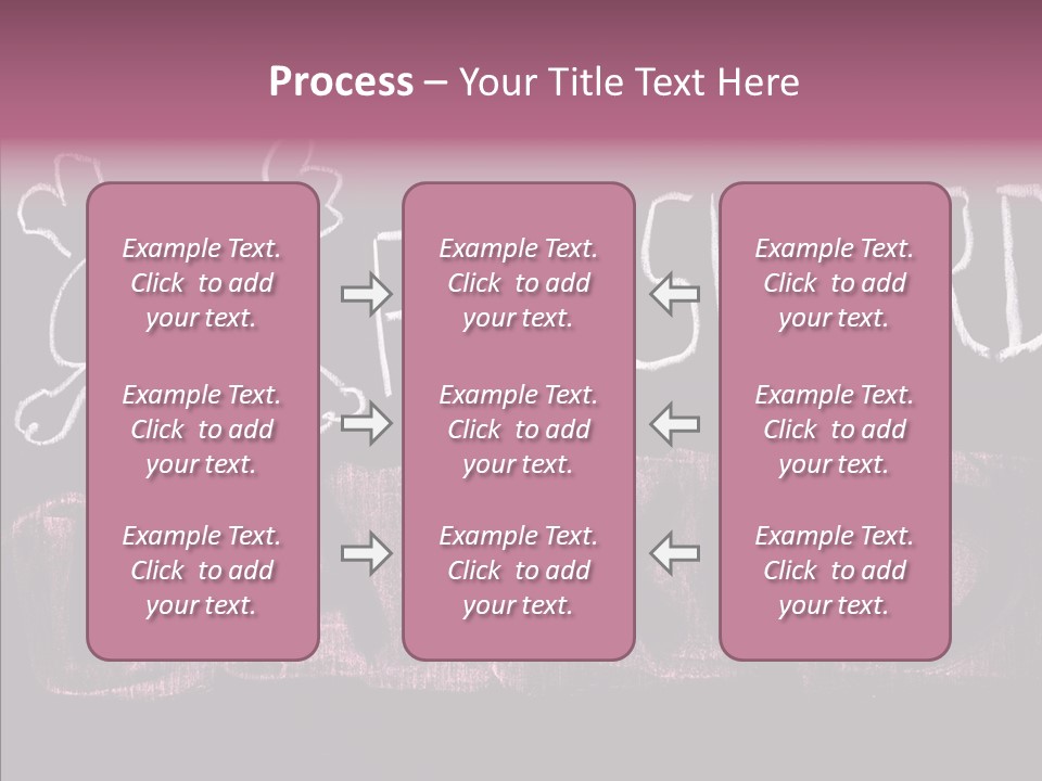 Encryption Chalkboard Hacker PowerPoint Template