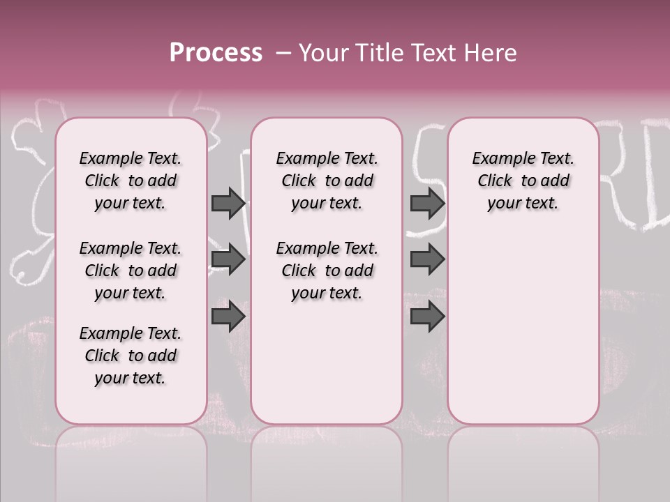 Encryption Chalkboard Hacker PowerPoint Template