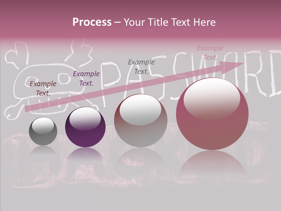 Encryption Chalkboard Hacker PowerPoint Template