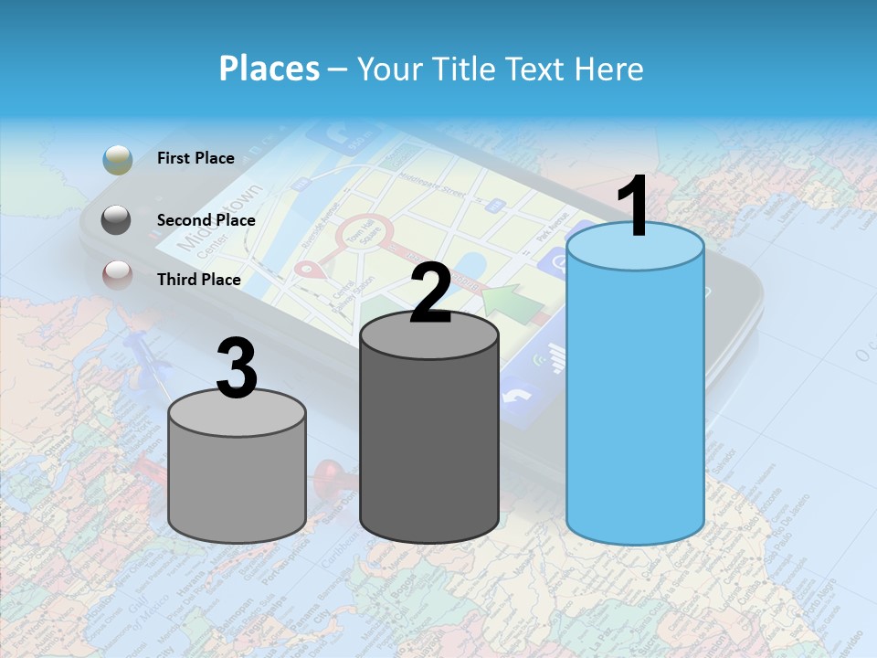 Technology Satellite International PowerPoint Template