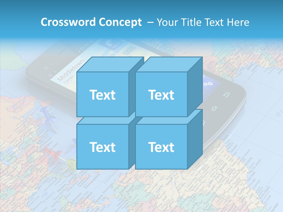 Technology Satellite International PowerPoint Template