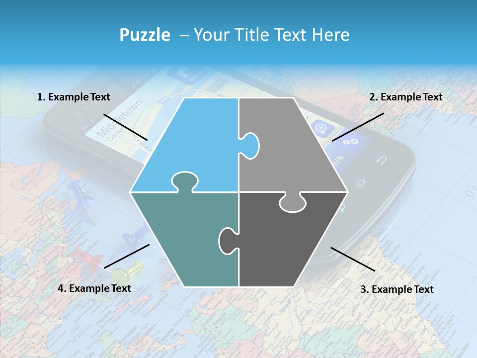 Technology Satellite International PowerPoint Template