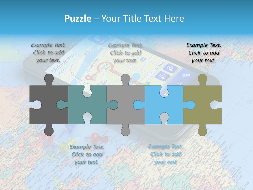 Technology Satellite International PowerPoint Template