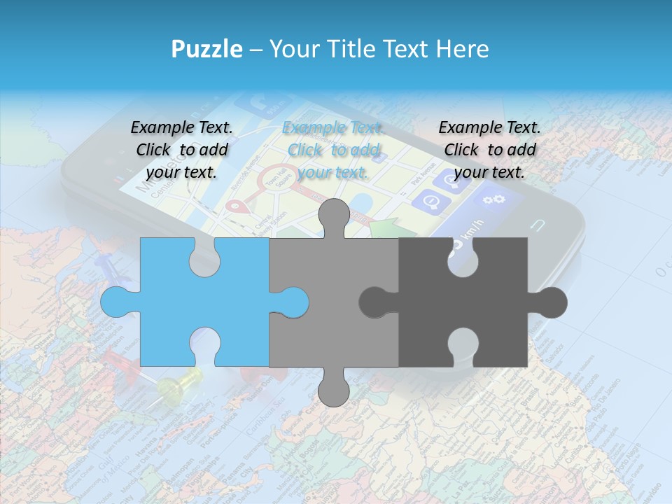 Technology Satellite International PowerPoint Template