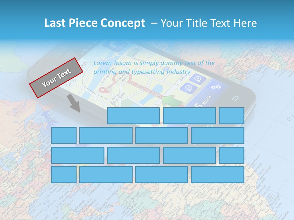 Technology Satellite International PowerPoint Template