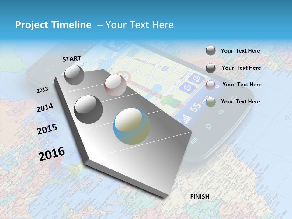 Technology Satellite International PowerPoint Template