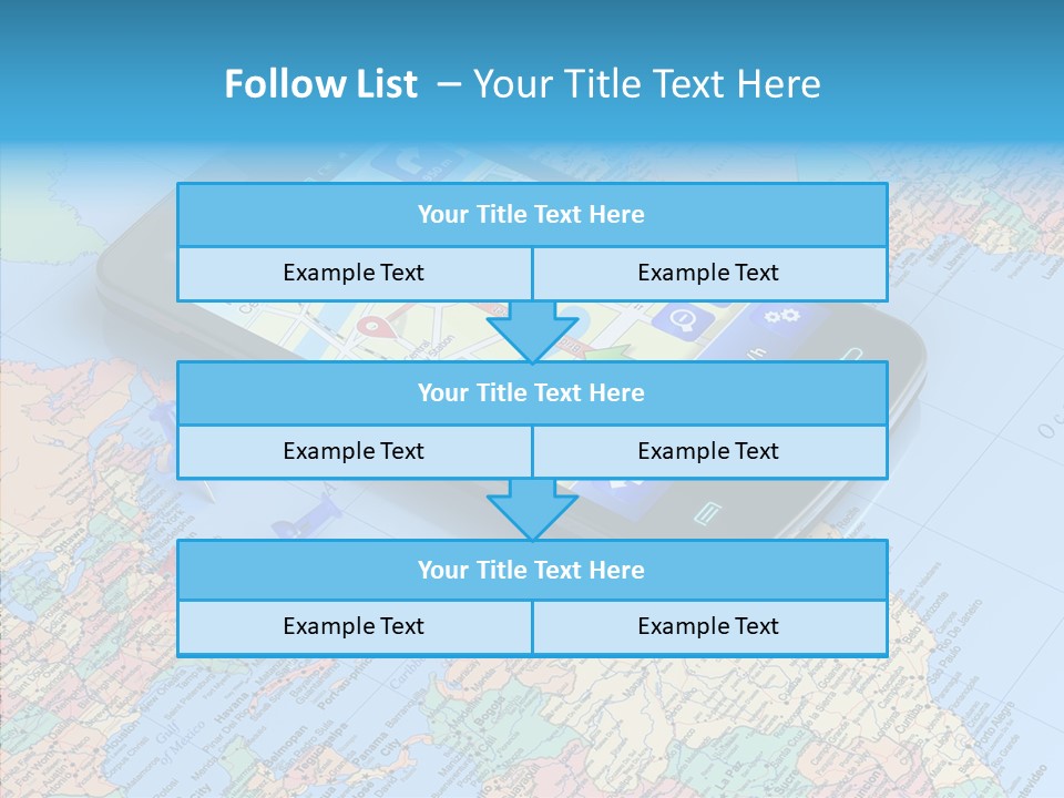 Technology Satellite International PowerPoint Template