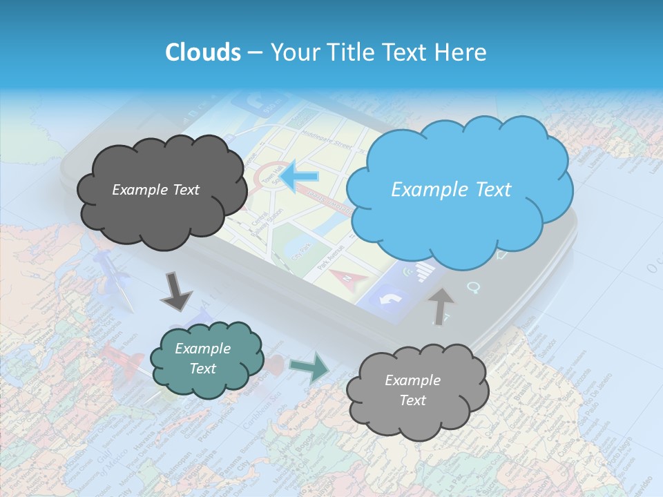 Technology Satellite International PowerPoint Template