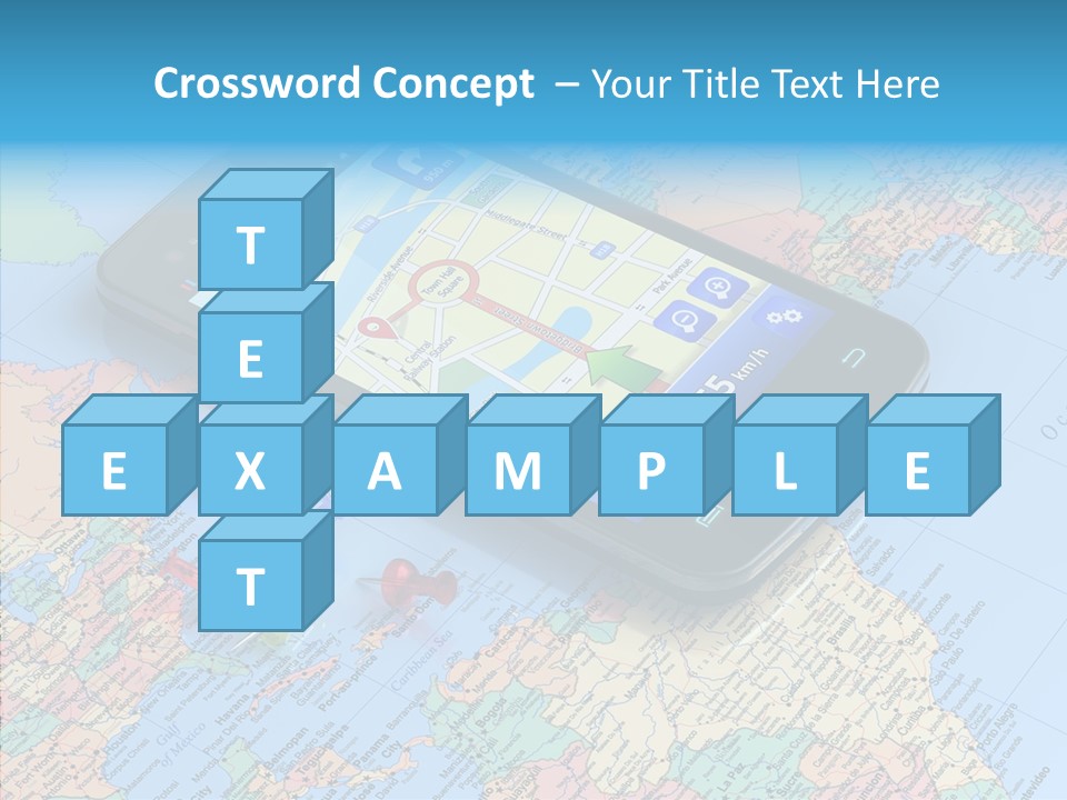 Technology Satellite International PowerPoint Template