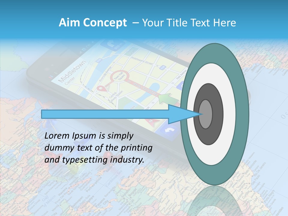 Technology Satellite International PowerPoint Template