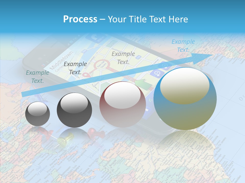 Technology Satellite International PowerPoint Template