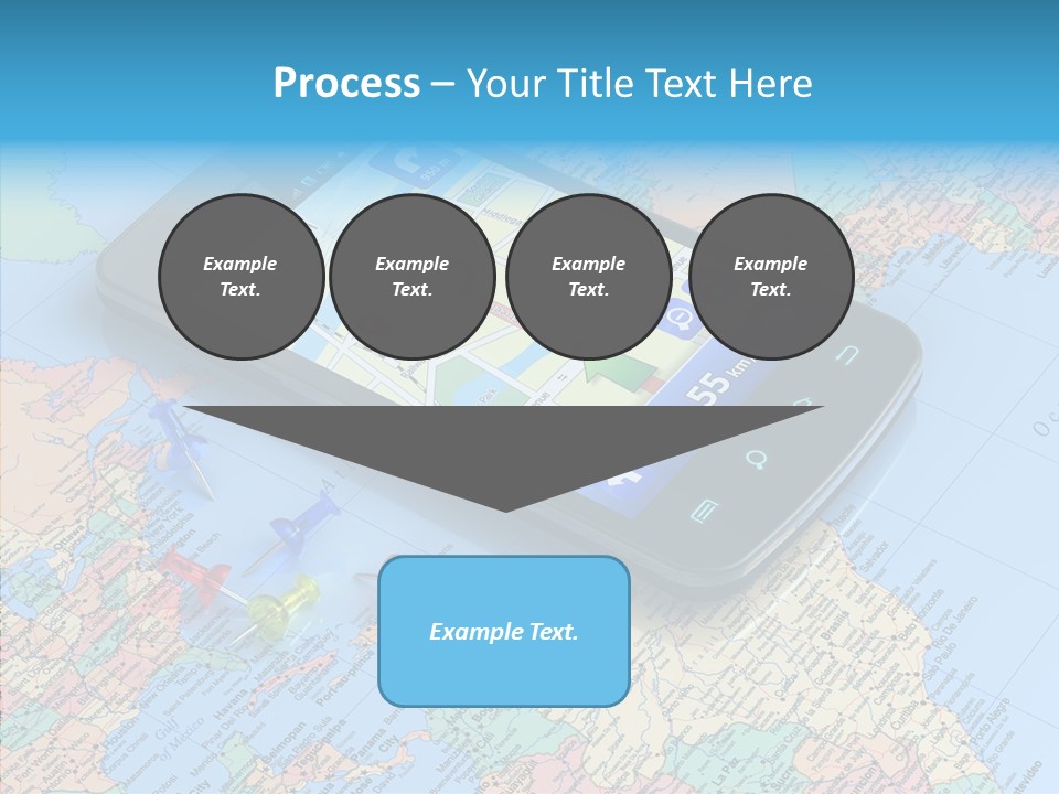 Technology Satellite International PowerPoint Template