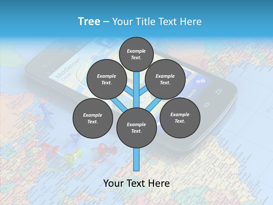 Technology Satellite International PowerPoint Template
