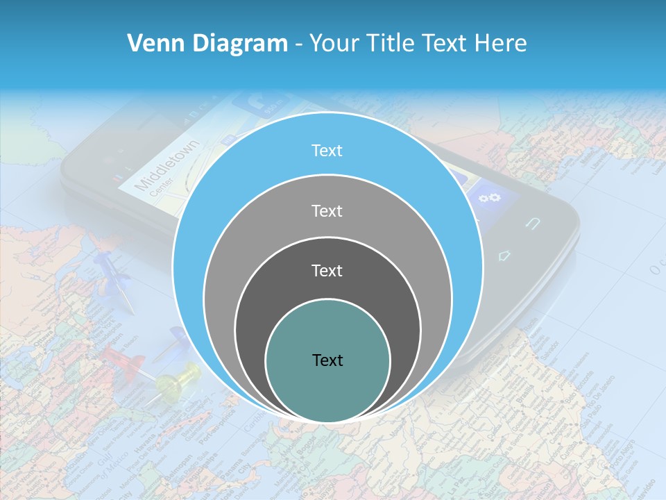Technology Satellite International PowerPoint Template