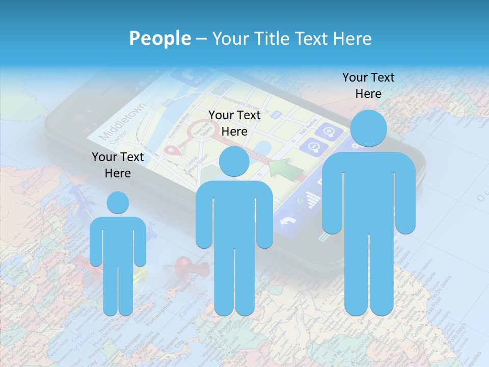 Technology Satellite International PowerPoint Template