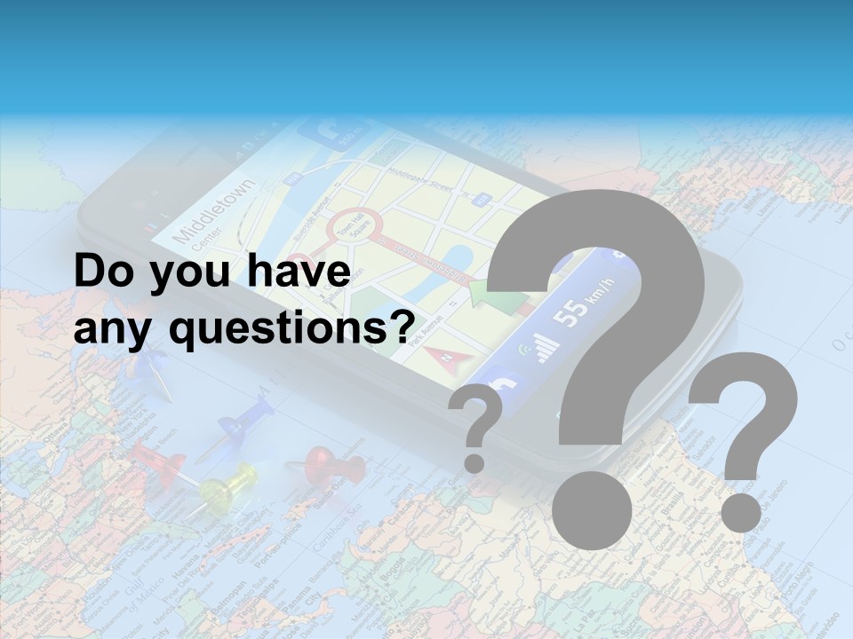 Technology Satellite International PowerPoint Template