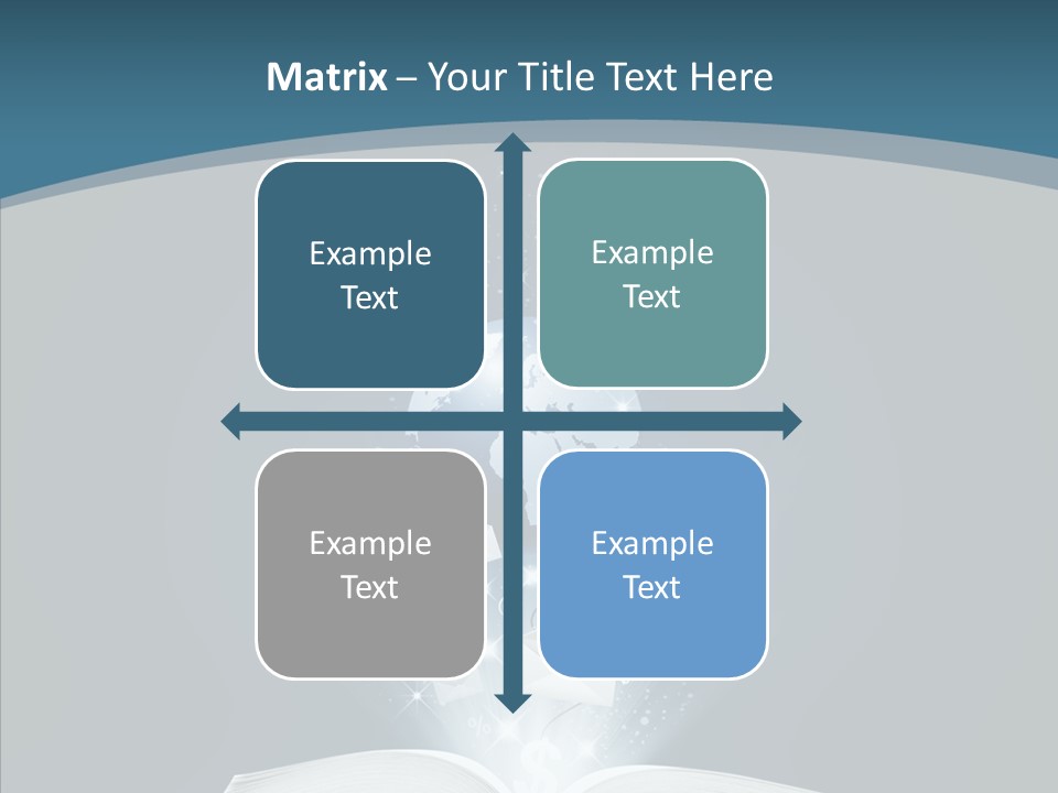 Globe Page Economy PowerPoint Template