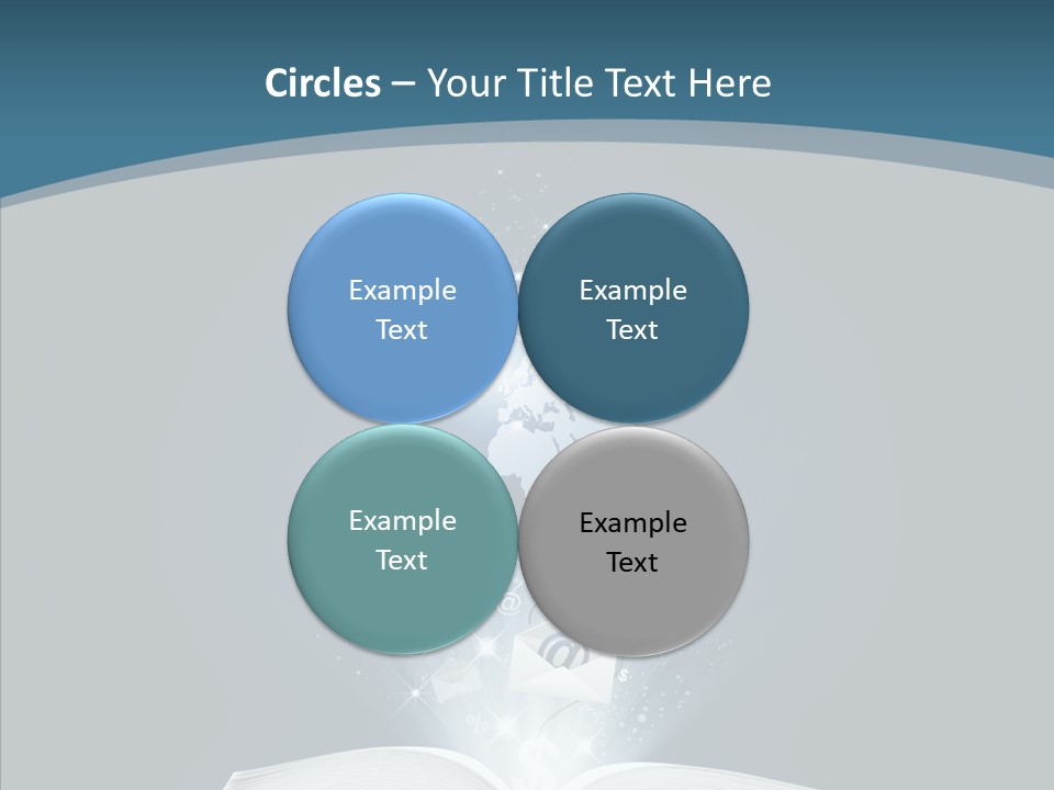 Globe Page Economy PowerPoint Template