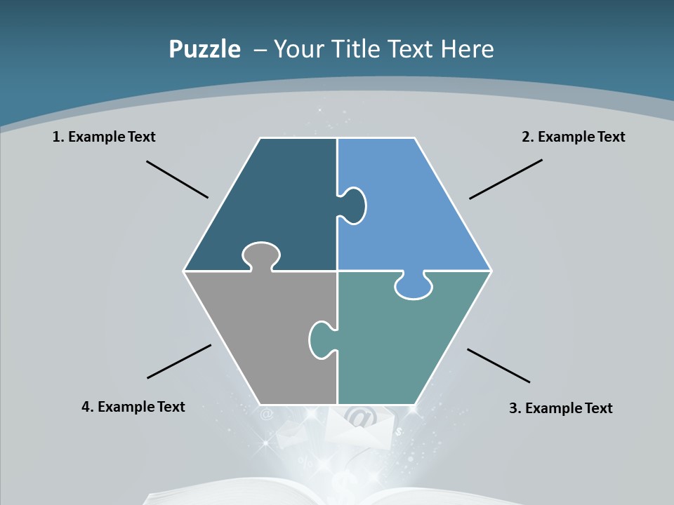 Globe Page Economy PowerPoint Template