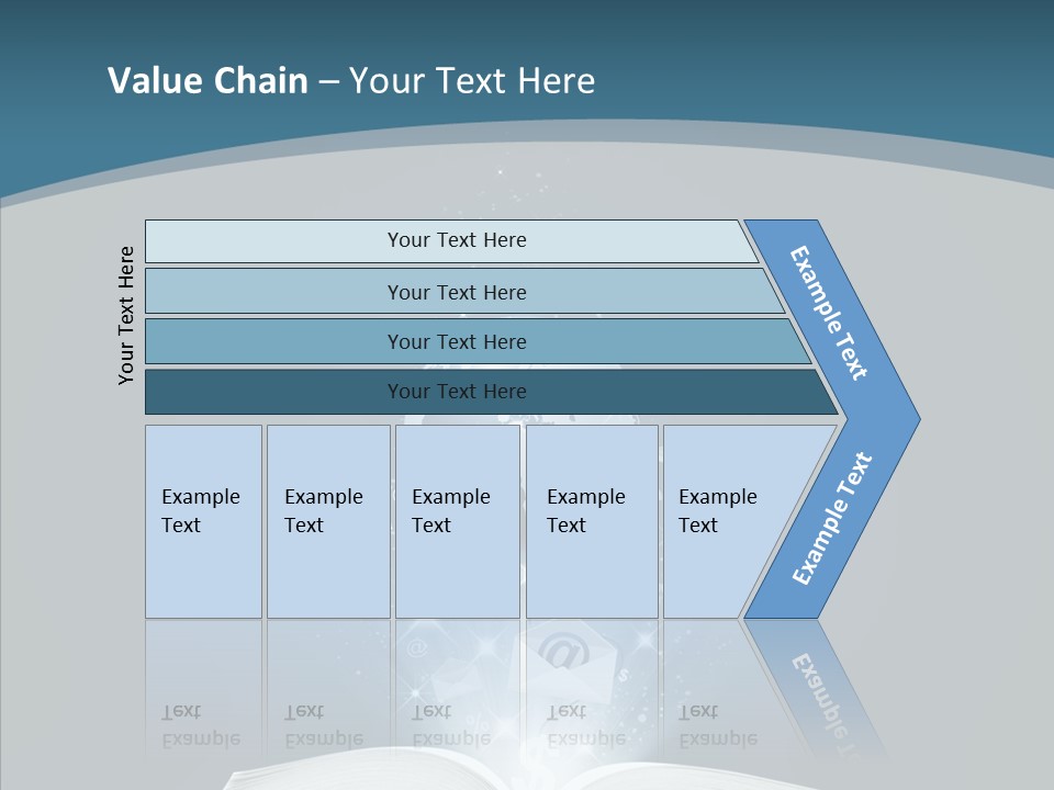 Globe Page Economy PowerPoint Template