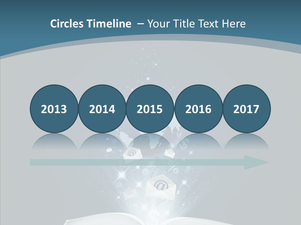 Globe Page Economy PowerPoint Template