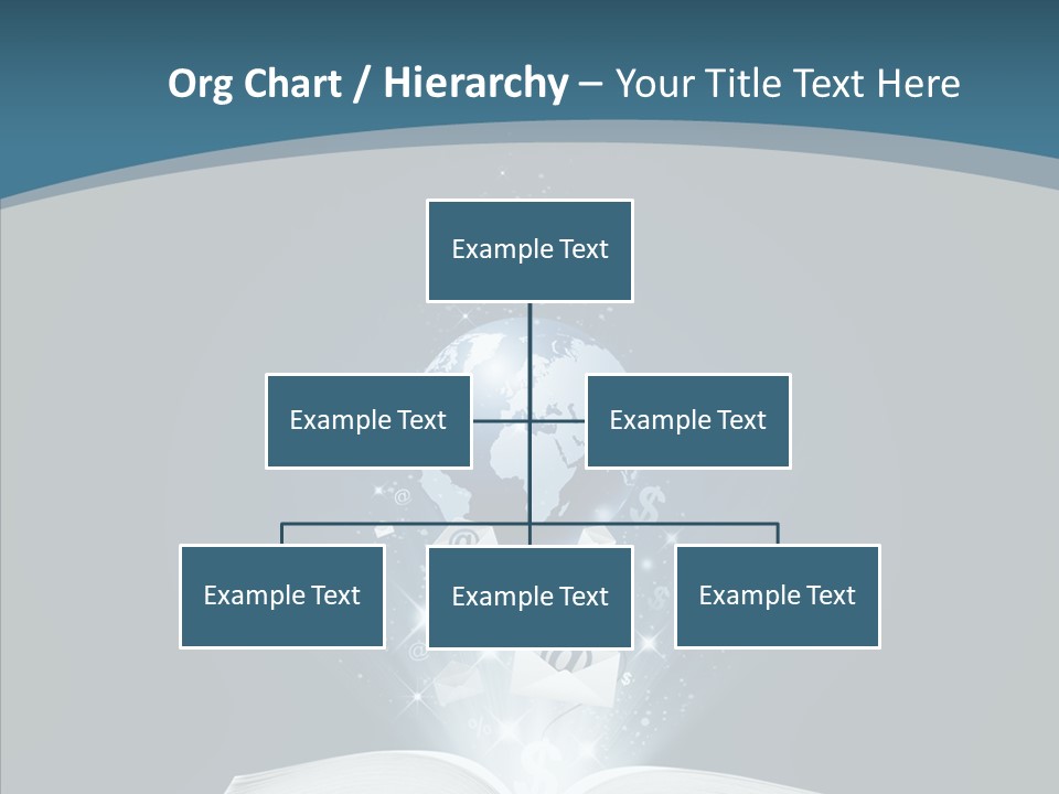 Globe Page Economy PowerPoint Template