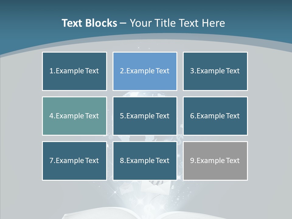 Globe Page Economy PowerPoint Template