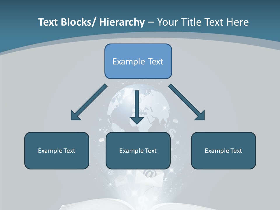 Globe Page Economy PowerPoint Template
