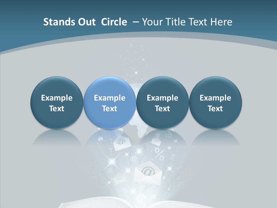 Globe Page Economy PowerPoint Template