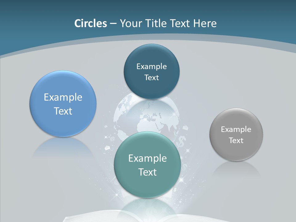 Globe Page Economy PowerPoint Template