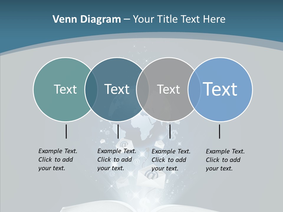 Globe Page Economy PowerPoint Template