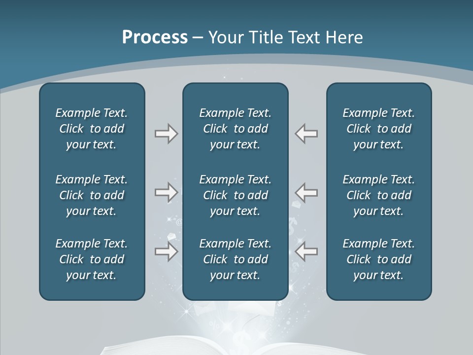 Globe Page Economy PowerPoint Template