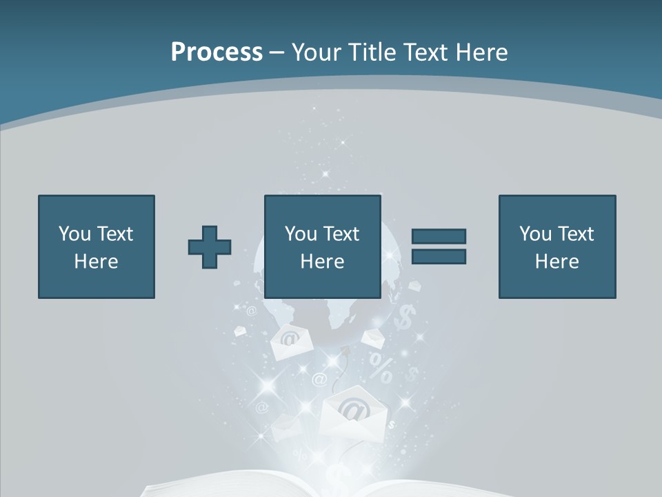 Globe Page Economy PowerPoint Template