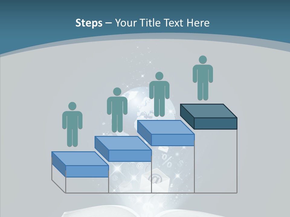 Globe Page Economy PowerPoint Template