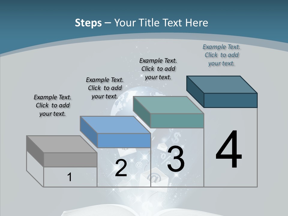 Globe Page Economy PowerPoint Template