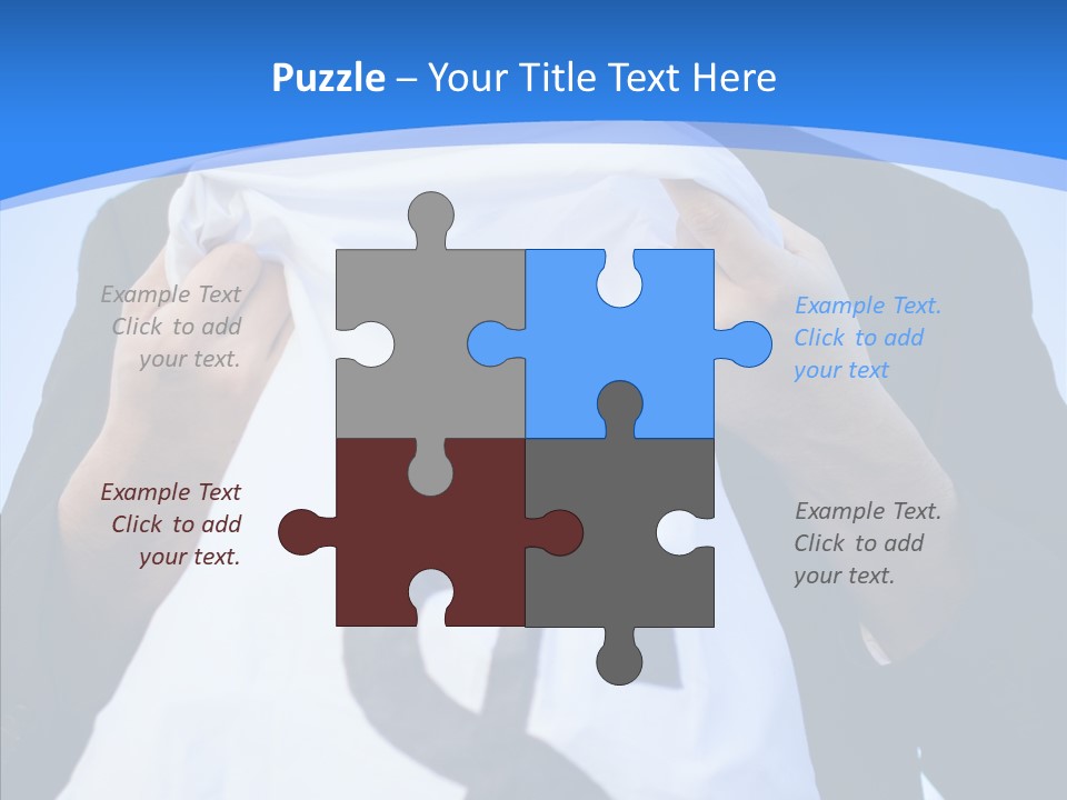 Portrait Person Capital PowerPoint Template