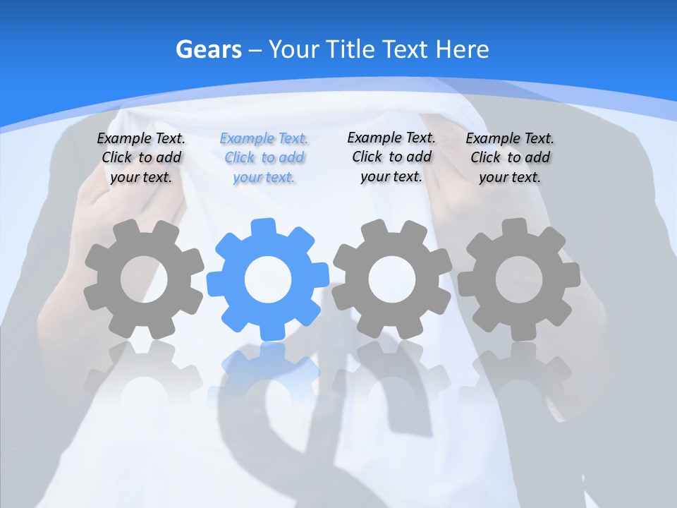 Portrait Person Capital PowerPoint Template