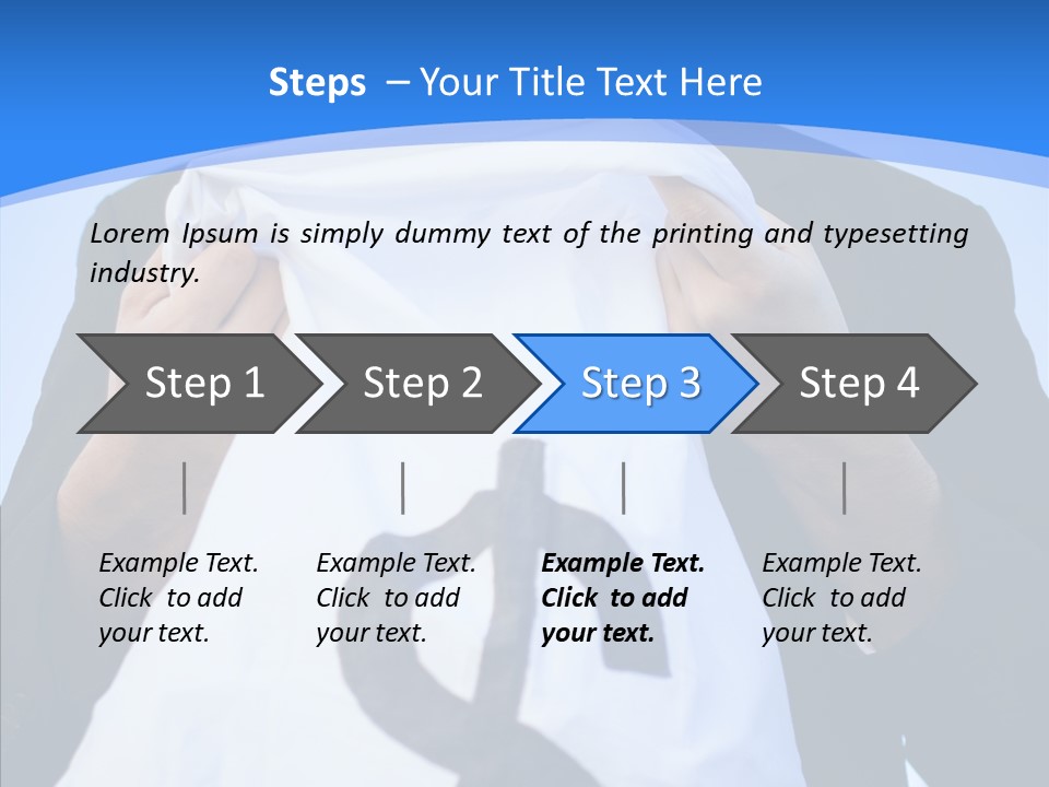 Portrait Person Capital PowerPoint Template