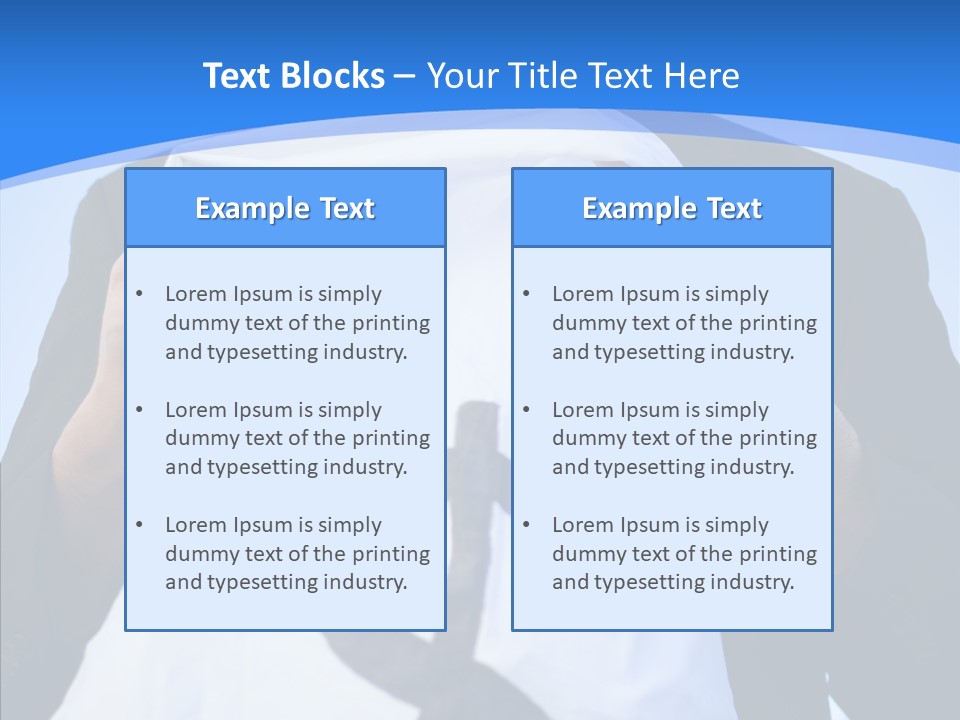 Portrait Person Capital PowerPoint Template