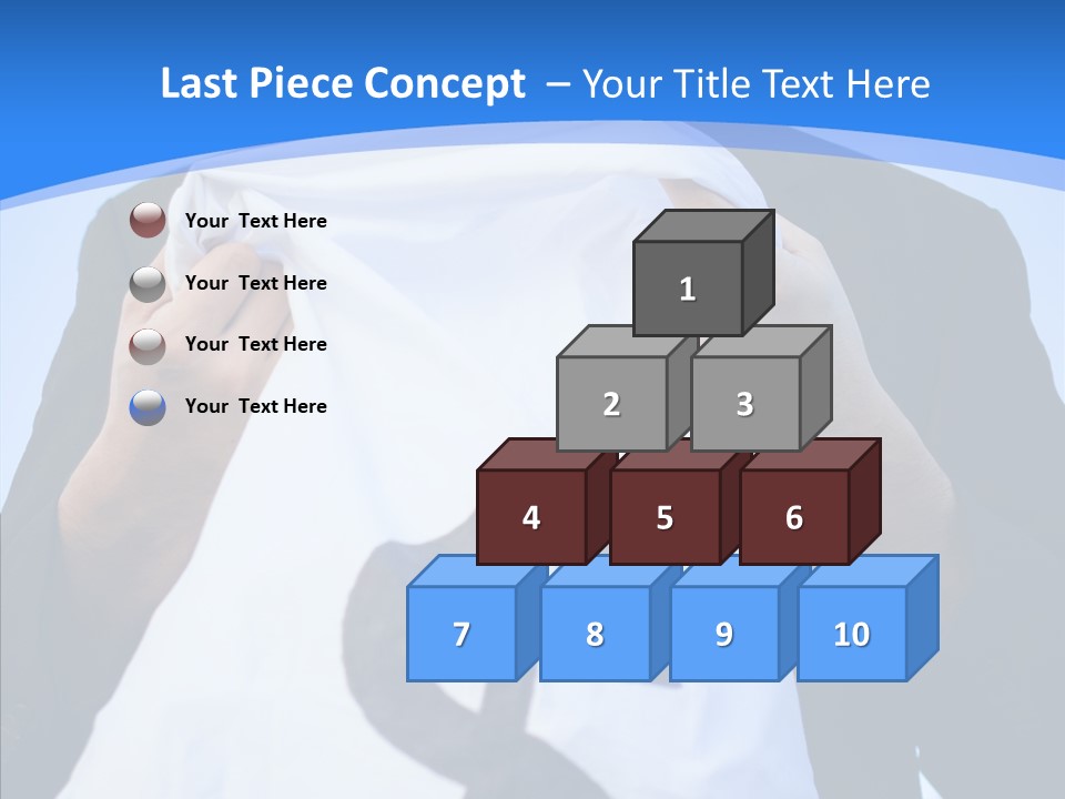 Portrait Person Capital PowerPoint Template