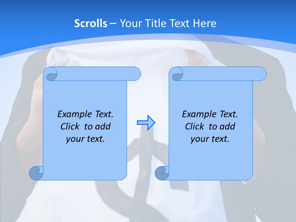 Portrait Person Capital PowerPoint Template